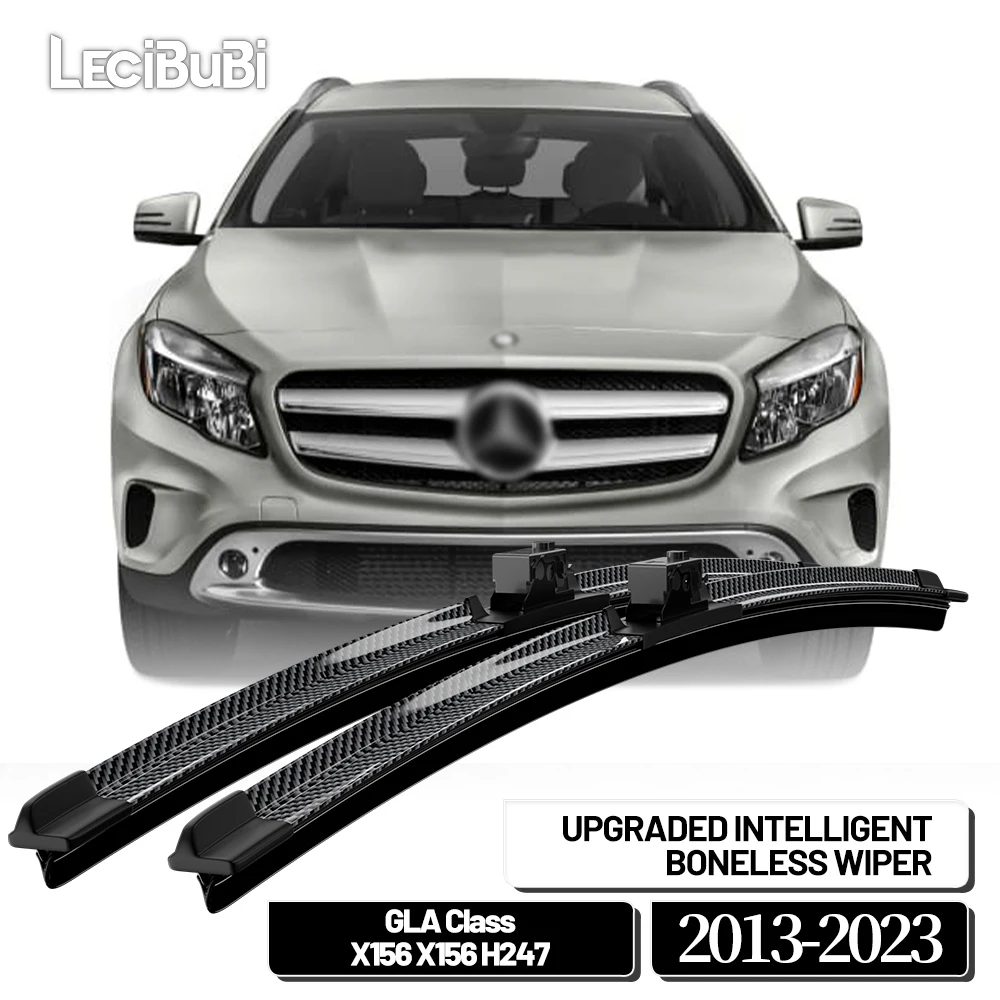

Для Mercedes Benz GLA Class X156 X156 H247 2013-2023 2021 2021 2 шт. щетки стеклоочистителя переднего стекла дворники из углеродного волокна