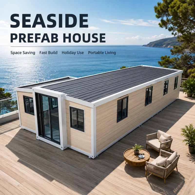 Expandable Container House Manufacturer Factory Direct Sale With Double Wing Folding Structure For Modern Modular Living
