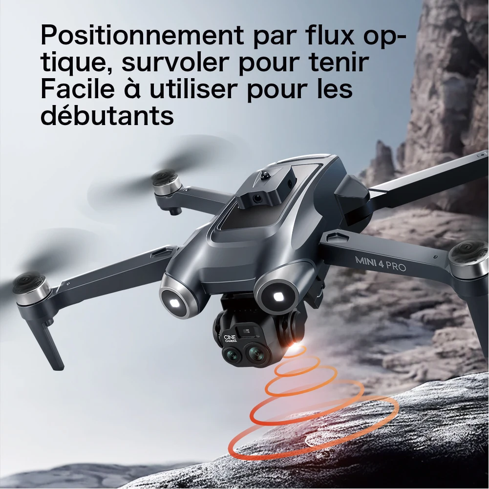 Xiaomi-Drone professionnel Vfemale Mini 4 Pro Max, caméras HD pour touristes, flux optique, évitement de positionnement, WIFI, UAV, GPS,