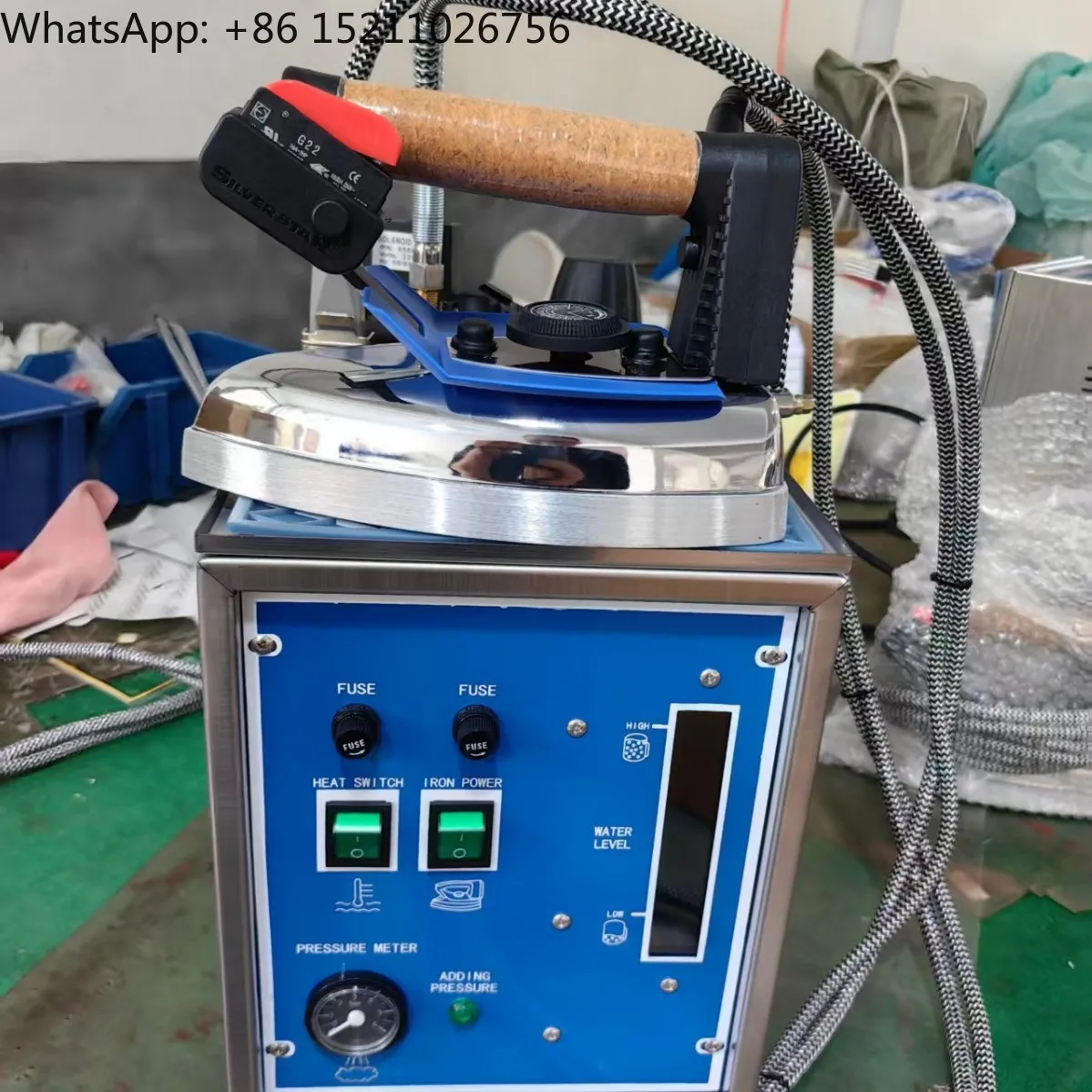 5L 1900W Motor Stainless Steel Bottle Type Electric Iron Steam Boiler with 110V/220V for Commercial Use