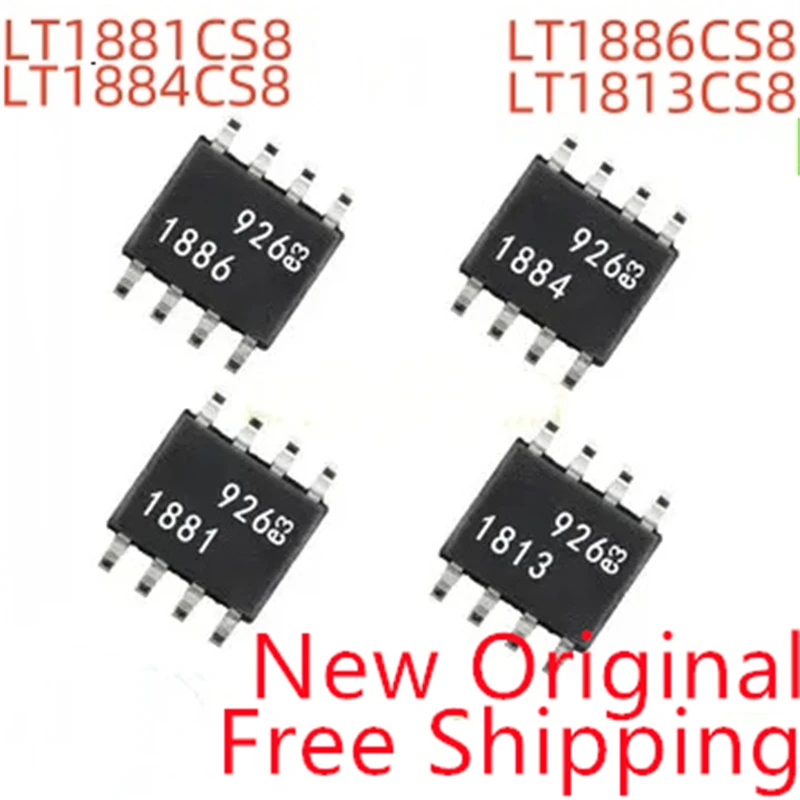 10piece LT1881CS8 LT1881IS8 LT1881 Dual Rail-to-Rail Output, Picoamp Input Precision Op Amps