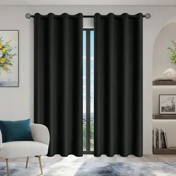Blackout Grommet Window Curtain 14