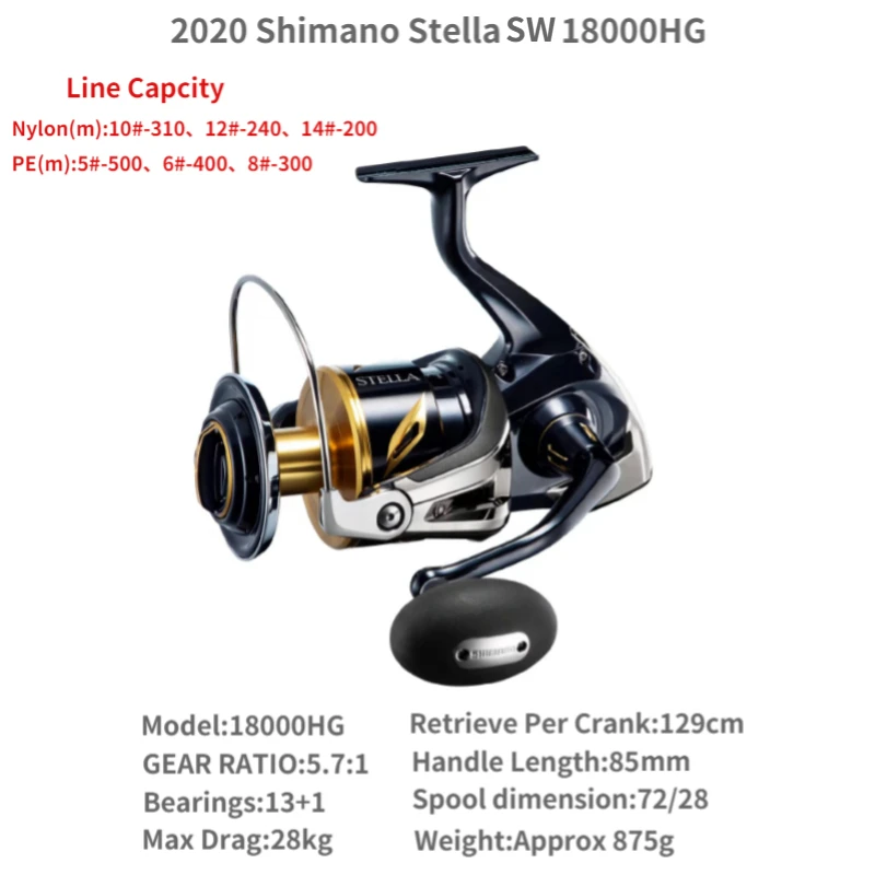 スピニングリール STELLA (シマノ) SHIMANO フィッシングリール STELLA リール 03806 C3000MHG-J リール