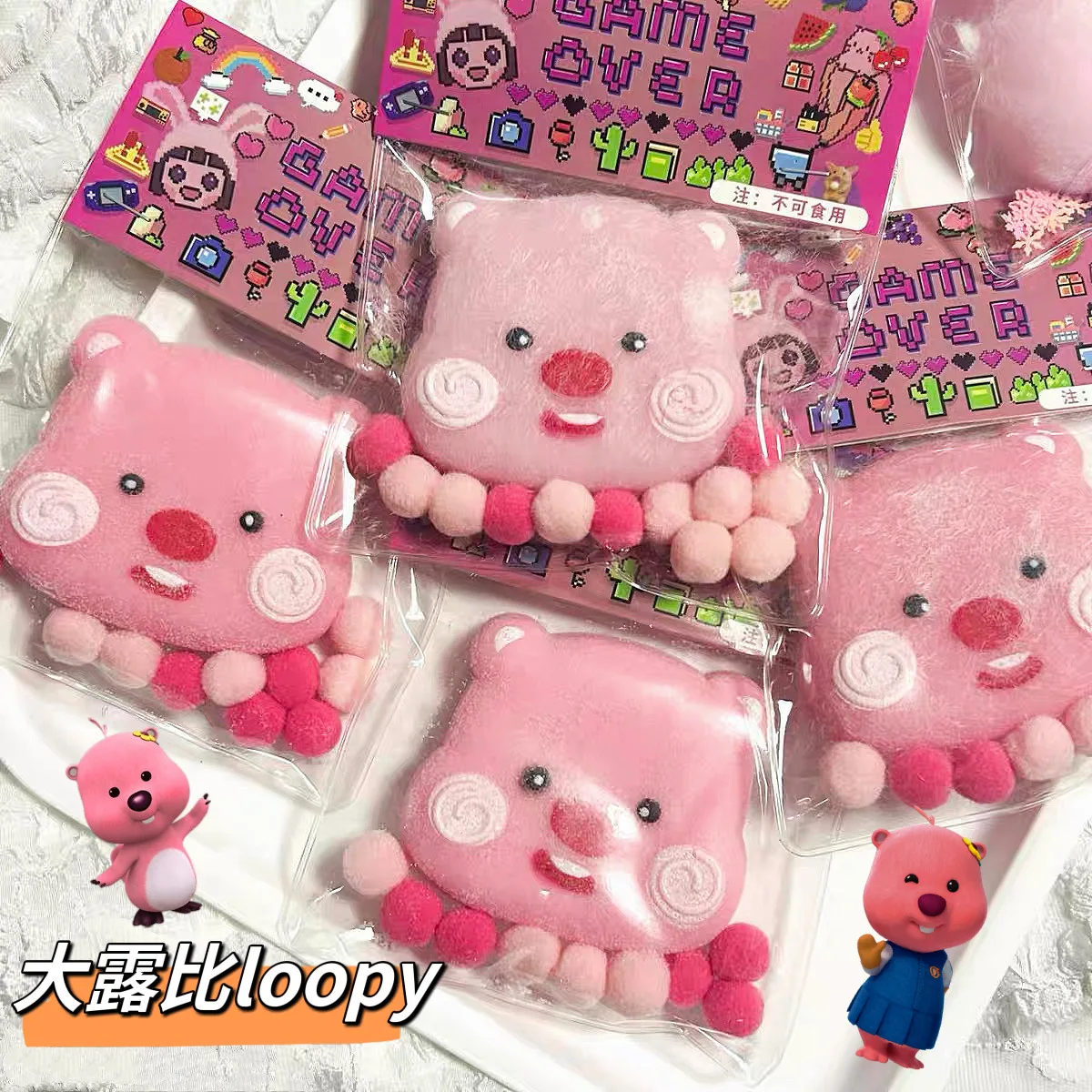 PU 고양이 발 느린 리바운드 장난감 미니 고양이 발 와플 느린 리바운드 장난감 만화 소프트 짜기 와플 장난감 어린이 장난감