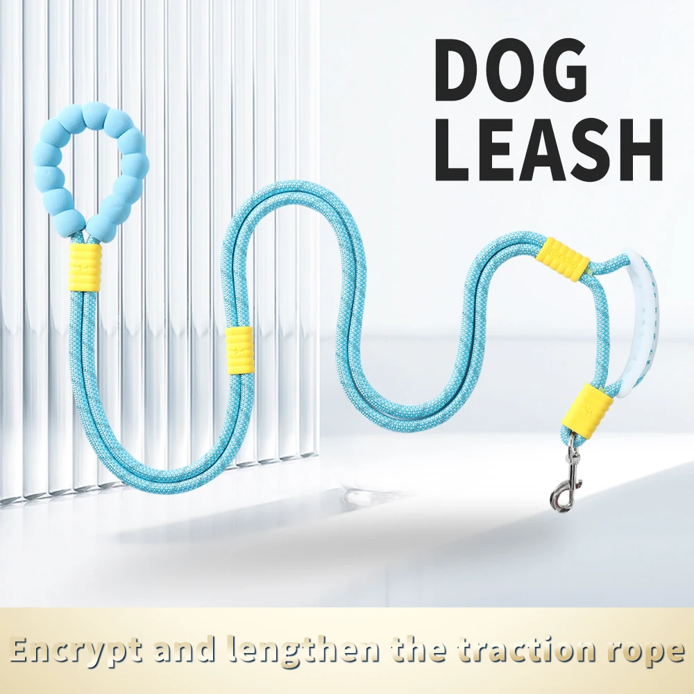 Hands Free Dog Leash Adjustable Multi-Functional Dog Leash for Pet Walking Waist Belt Traction Rope Foam Grip Pet Lead for Dogs