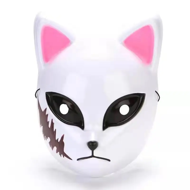 Demon Slayer Unisex Sabito Kamado Tanjirou Makomo fiesta de Halloween accesorios de máscara de Cosplay