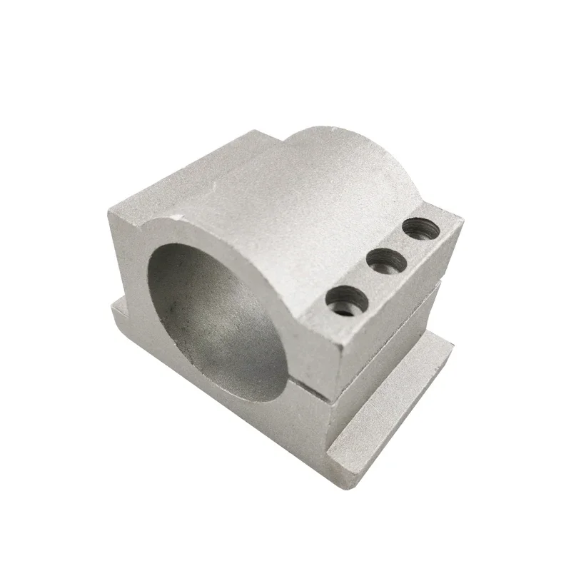 Spindle Motor of Carving Machine Fixed Seat 48/62/65/80/125/100/110 Cast Aluminum Fixture Clamp Holder Hoop