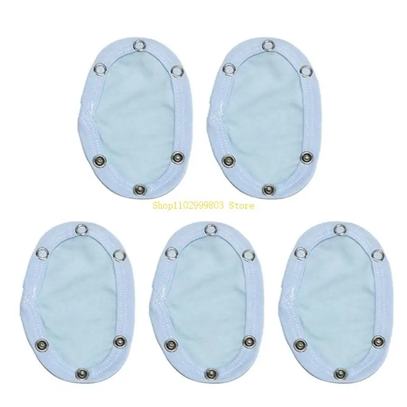 5 pçs macacão do bebê fralda infantil macacão comprimento extensor recém-nascido bodysuit botão pressão estendido fralda para