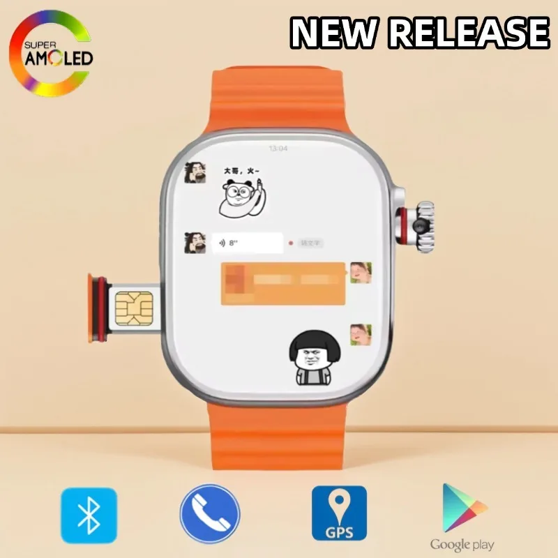 

CDS9 S9 S10 256 ГБ Загрузка на память Приложение Оригинальные 4G Смарт-часы Вращающаяся камера GPS WIFI Трекер сердечного ритма Спортивные часы