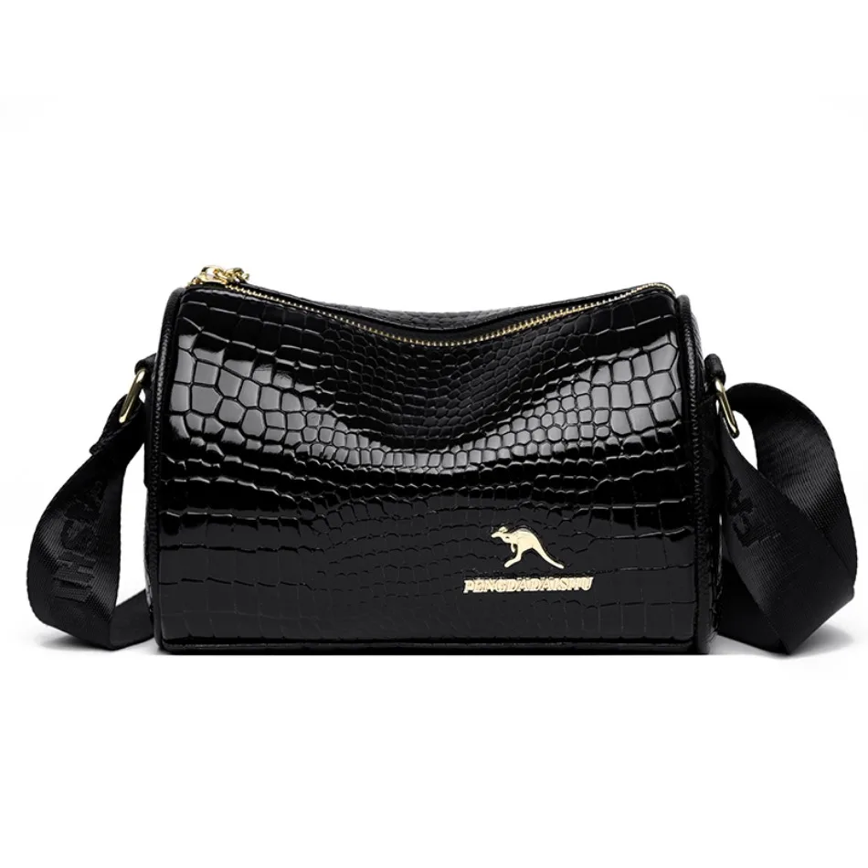 Luxury Solid Color Stone Pattern Crossbody Bag Designer Purse Handbag Women Bags Ladies Shoulder Messenger Bags for Women 2024