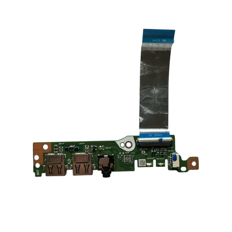 For Asus X415J X415JA IO USB Audio AUX Headphone Jack Board Port with Cable