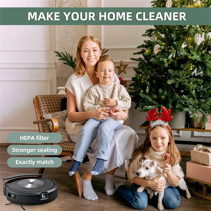 Replacement HEPA Filter for Combo J7+ Robot Vacuum Accessories Parts