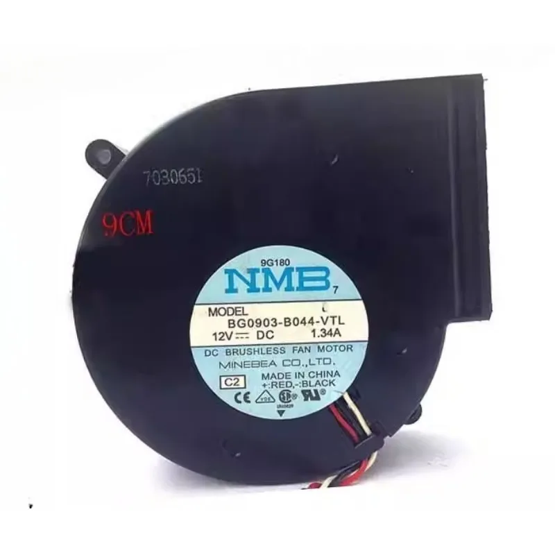 

New Cooling Fan for NMB BG0903-B044-VTL 12V 1.34A PBT-GF30-FR(5-2) Cooler Fan 9733 97*97*33mm