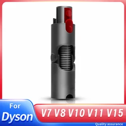 Black Adapter Compatible with Dyson V7 V8 V10 V11 Vacuum Cleaner Low Reach Adapter Quick Release Replacement Top Adapter Parts