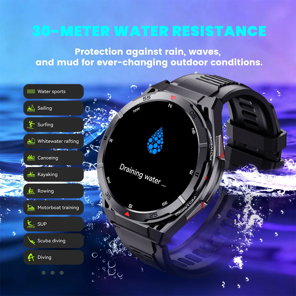 

Leadoys X2BNew H9 pro MAX Smart Watch 1.43-inch HD Display Bluetooth Call Men Women Message Alert Sports Mode Fitness Tracker