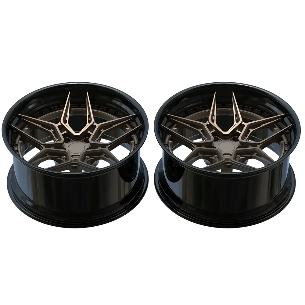 custom forged wheels 16 to 22 inches 8-12J 6061-T6 aluminum alloy wheel Suitable for passenger car wheels