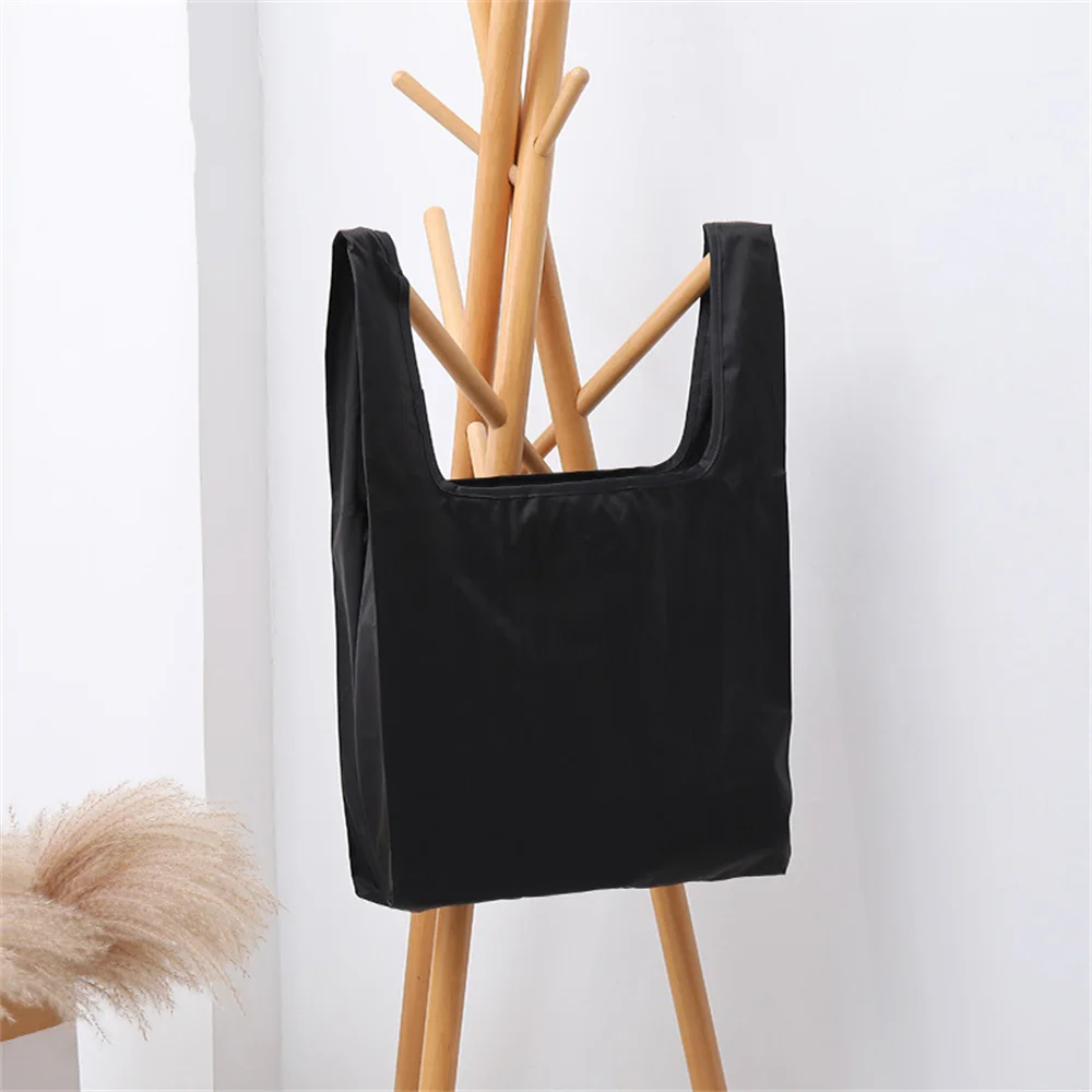 Foldable Shopping Bag Reusable Eco Bags For Vegetables Grocery Package Women\'s Shopper Bag Large Handbags Tote Bags Pocket Pouch