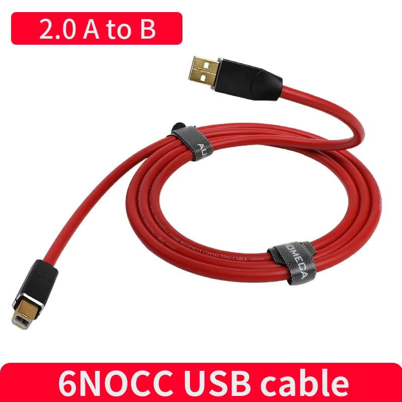 AUDIOMECA A30 OCC USB cable 2.0 A to B fever grade DAC audio decoder cable