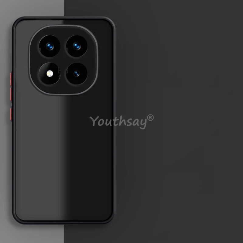 For Xiaomi Redmi Note 14 Pro Plus Case Luxury Translucent Silicone Rubber Shockproof TPU Protector Redmi Note 14 Pro Plus Cover