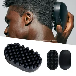 Esponja rizadora de pelo para hombres, Herramientas de limpieza de masaje de peluquería, cepillo de rizo Afro, rastas de estilismo para rizos negros