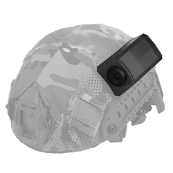 Modelo de cámara táctica con pegatina mágica de bucle de gancho, accesorios de decoración de casco rápido militar, equipo de tiro deportivo Airsoft