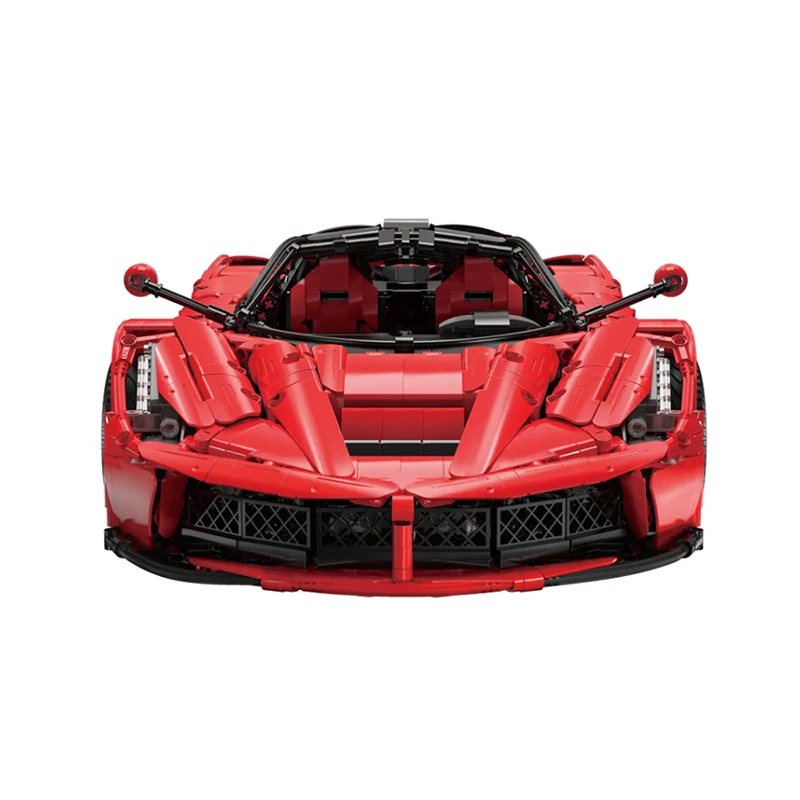 MOC 61505 personnalisé technique Super Sport voiture Hypercar bloc de construction vitesse véhicule brique éducation enfants garçon jouet cadeau de noël