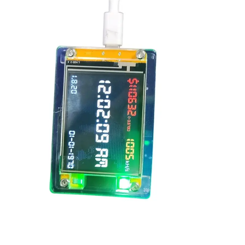 M52K-Smart Display 2.4Inch Mini Nmminer Nerdminers 780KH/S Harshrate Bitcoin Crypto Solo Mining Rig Lottery Machine Miner