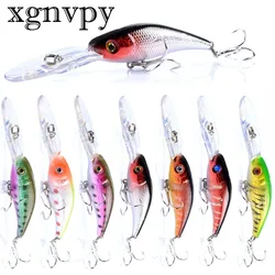 Xgnvpy Minnow Carp Fishing Lure Trolling Hard Bait Artificial Wobblers For Pike Jig Bait Bass Pesca Crankbaits Fishing