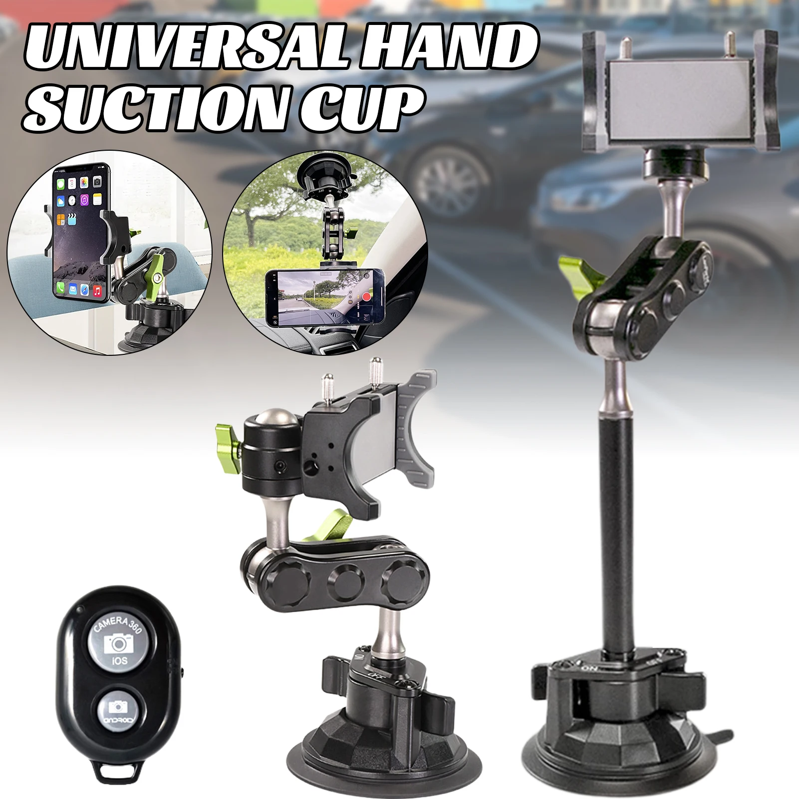 Universal Ball Head Arm For Phone Universal Windshield Dashboard Mounts For Driving