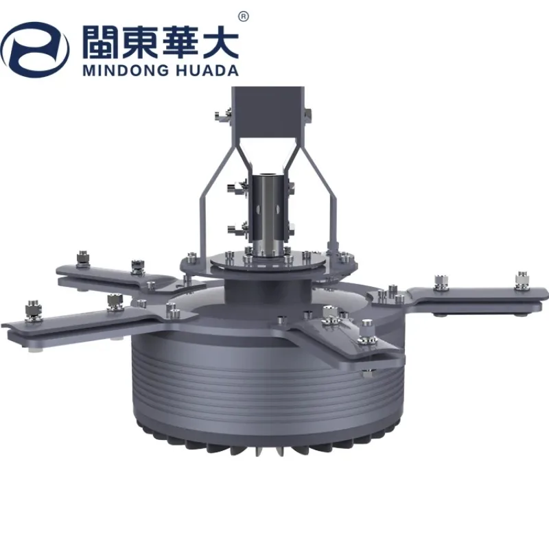 مروحة سقف صناعية عملاقة حديثة ذات حجم كبير بطول 12 قدمًا وسرعة منخفضة ومروحة سقف Hvls Ac كبيرة الحجم