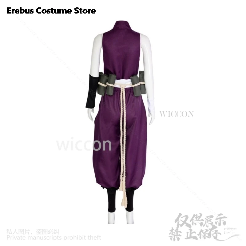 Disfraz de Yuzuriha de Hell's Paradise para mujer, peluca de Anime, uniforme Ninja para Halloween, conjunto de traje de fiesta de carnaval, Lolita Sexy, caliente