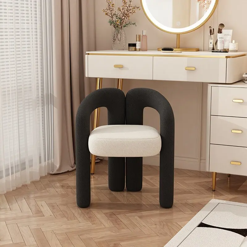 

Makeup chair, dressing stool, design, modern, simple, bedroom, home, light luxury