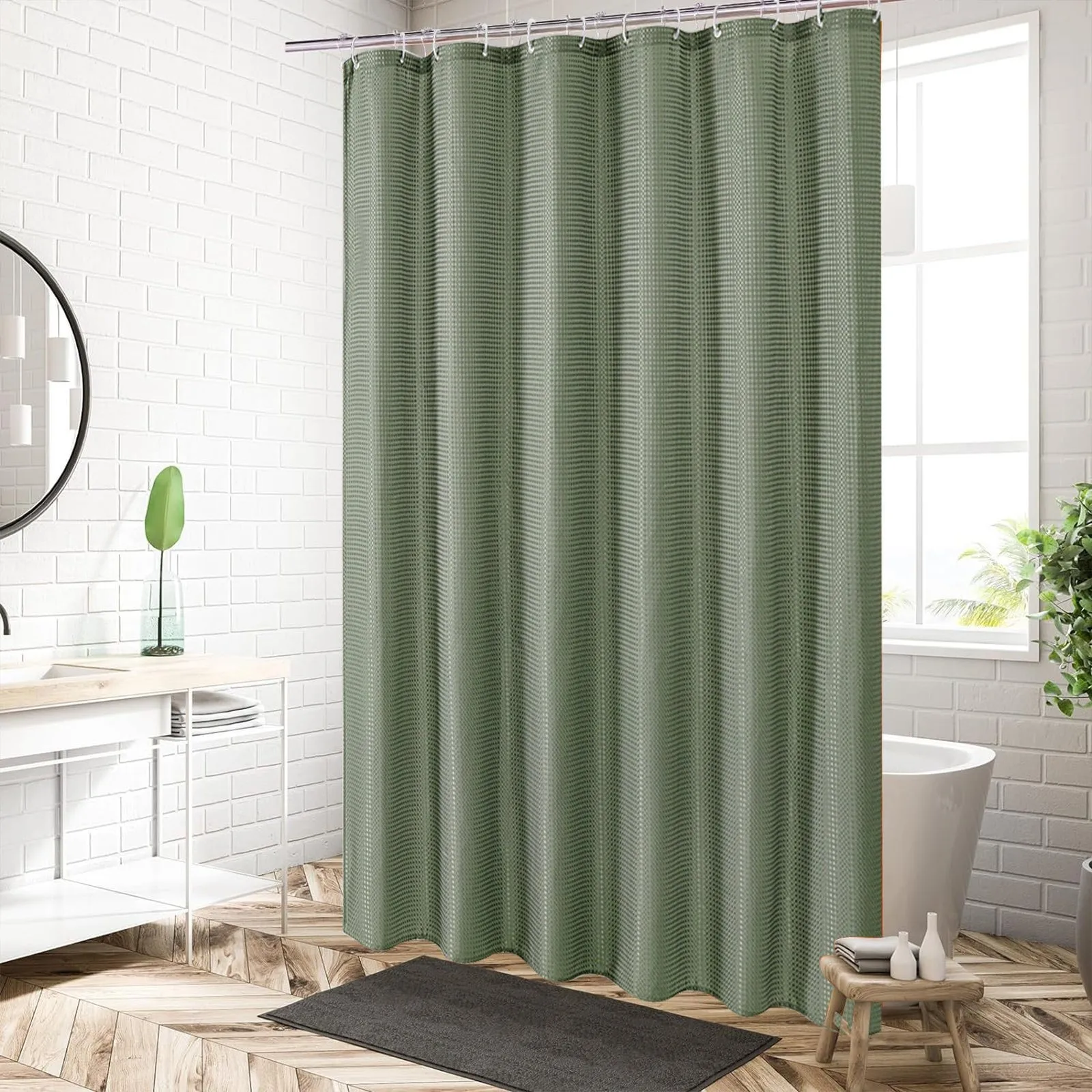 Plain And Proof Polyester Shower Curtain Bathroom Bathroom Punch Shower Curtain Fabric 36 W Silk Curtains