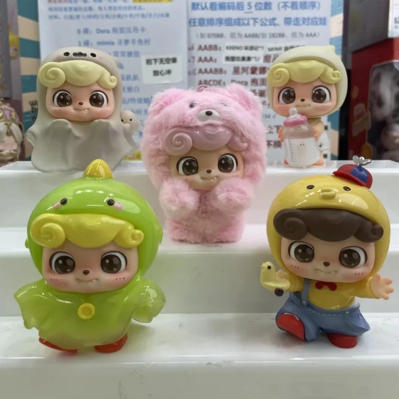 

Original Q.Kid Be Your Q Baby Series Action Figure Kawaii Anime Cartoon Figure Collection Model Doll Desk Decor Toy Birthdaygift