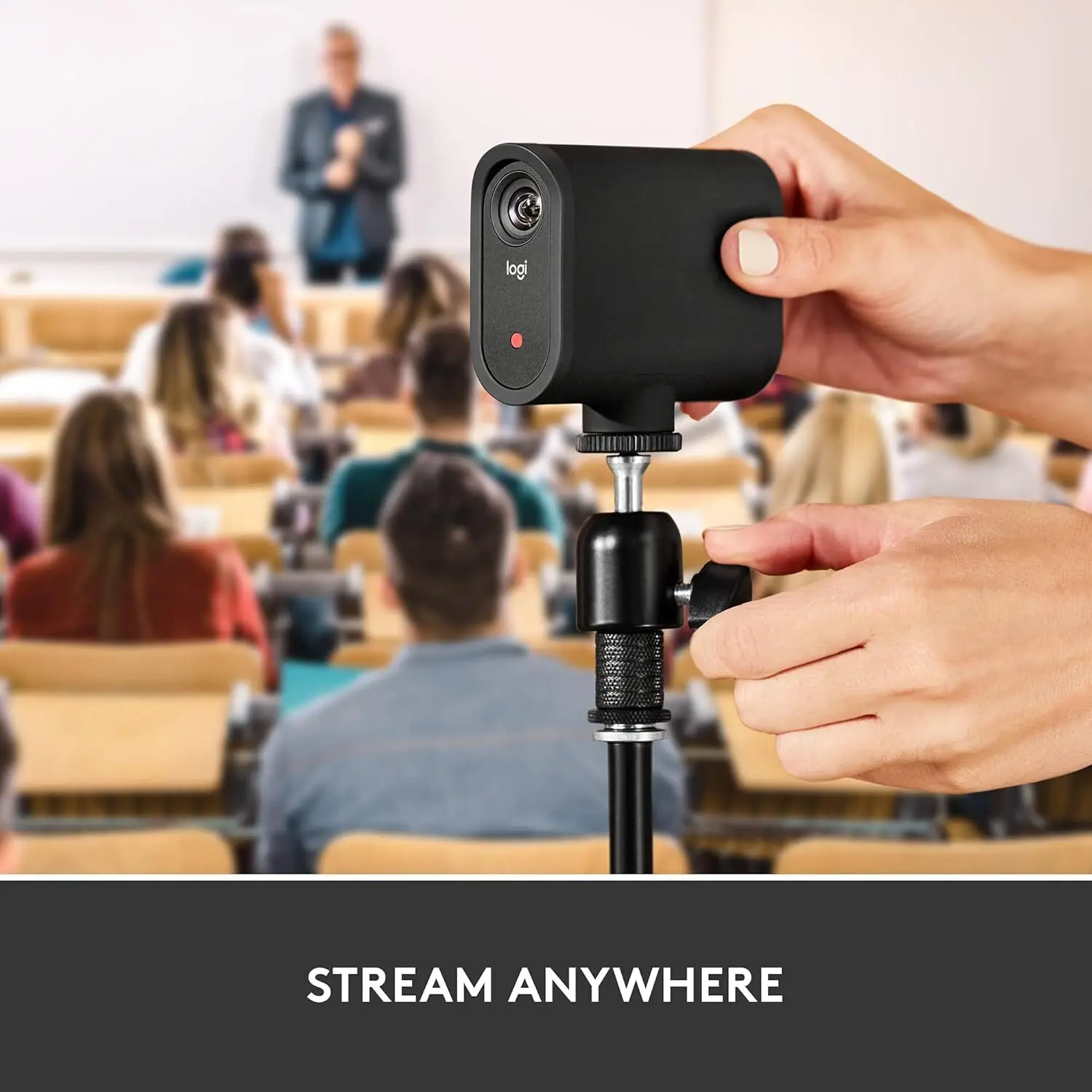 Wireless Live Streaming Camera, 1080p HD Video Quality, Intelligent App Control