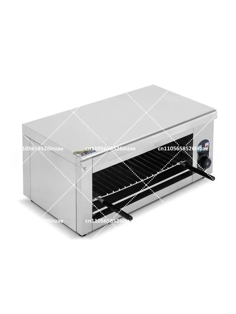Stainless Steel Electric Oven 2KW Adjustable Grid Broiler for Pizza Roast Chicken Kitchen Appliance
