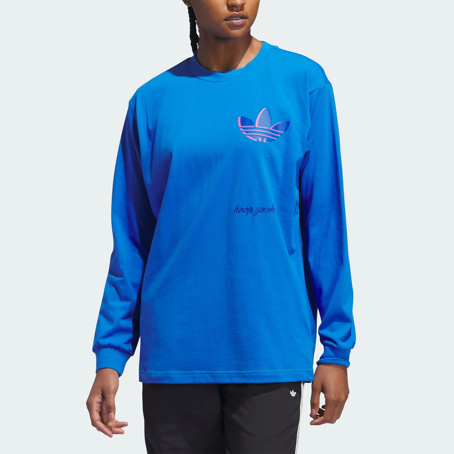 

Adidas genuine genuine 2024 New Collection Three Stripes Men's Long Sleeve T-Shirt IT4985