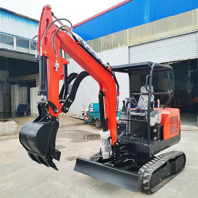 

Customized OKW25 new small ranch engineering excavator training power engine hydraulic small excavator for sale