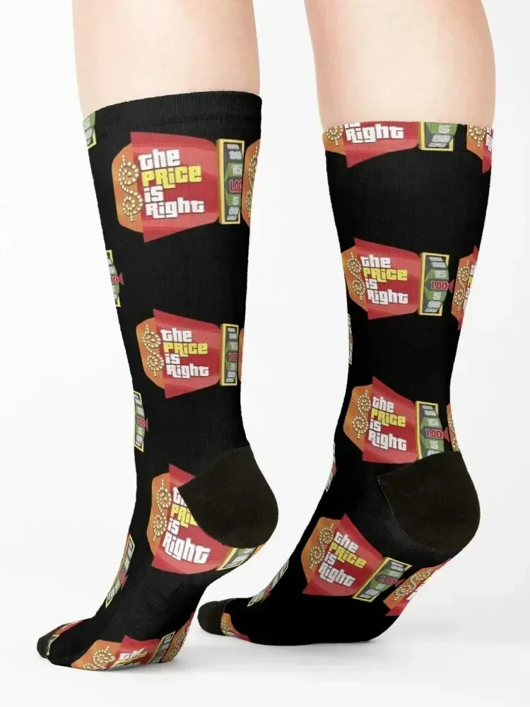 Retro The Price Is Right Game Show Socks kids anti-slip Novelties warm winter Socks Girl Men's