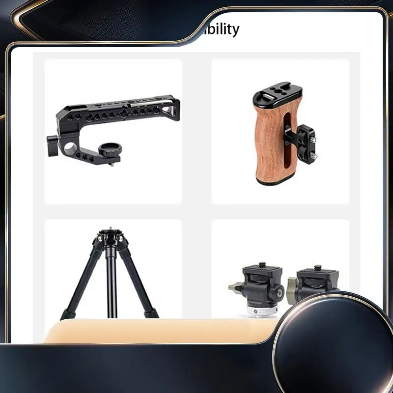 

Metal Protective Frame Black Carrying Handle Camera Base Expansion Accessories For DSLR Camera Cage Canon EOS RP