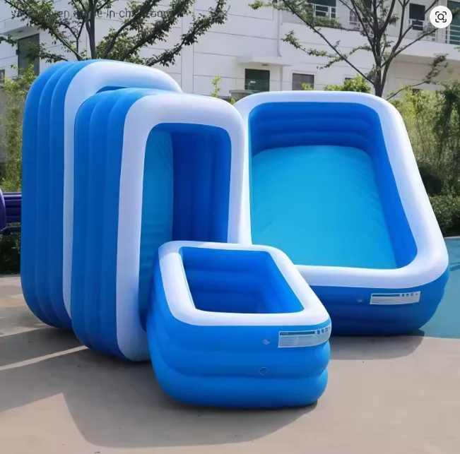 CE Standard Environmental Protection Outdoor PVC Inflatable Swimming Pool Family Above-ground Swimming Pool Inflatable Swimming