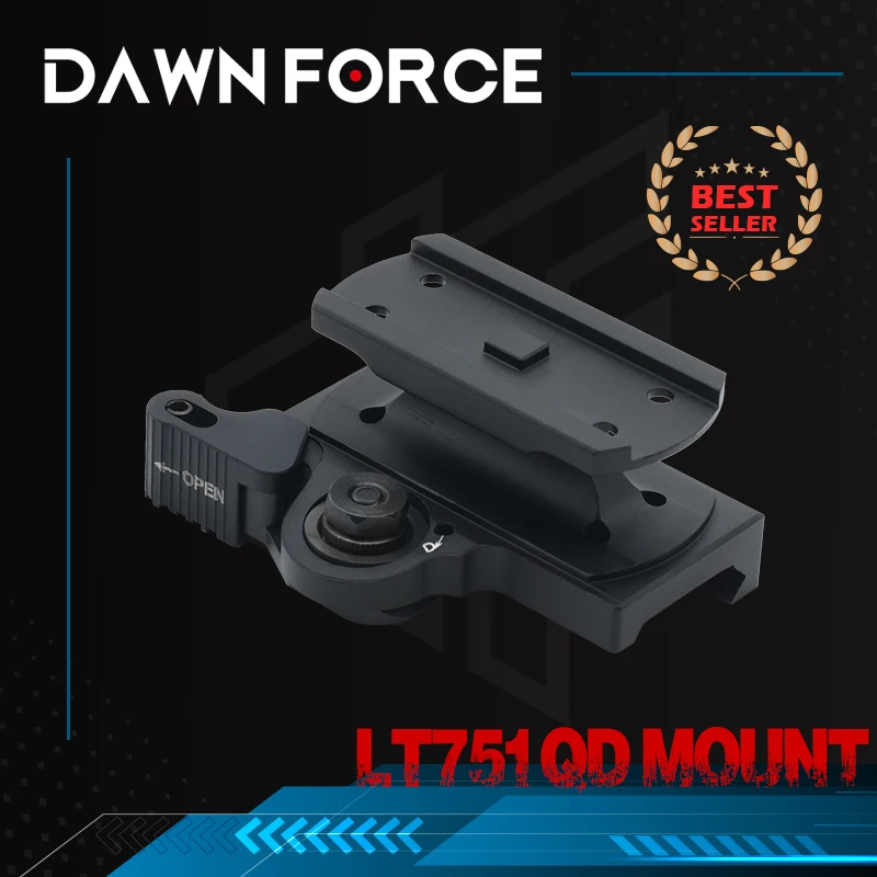 

Tactical Red Dot Sight Mount LT751 Quick Detach Absolute Co-witness Mount for Hunting and Airsoft
