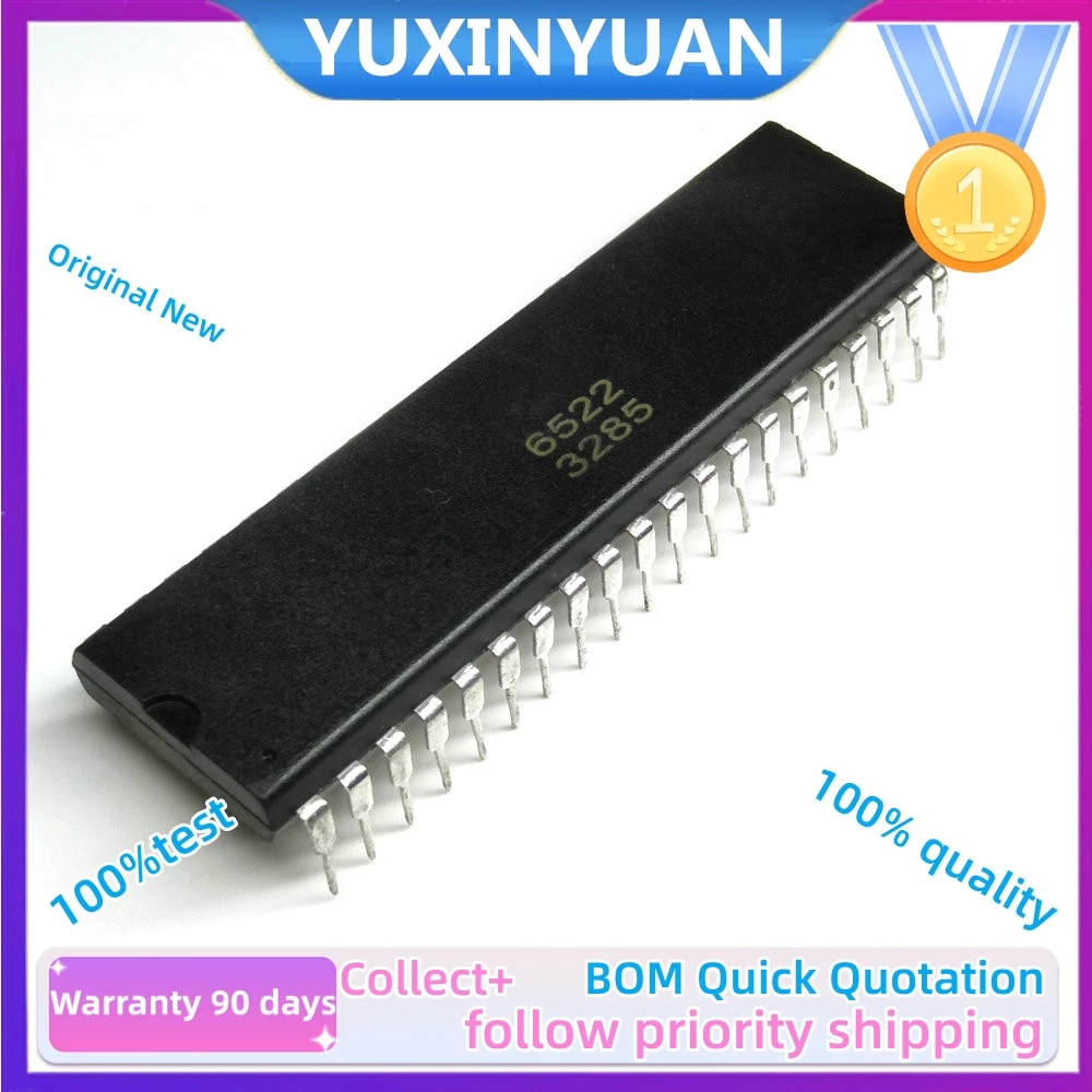 1PCS MOS6522 DIP40 the quality is fine