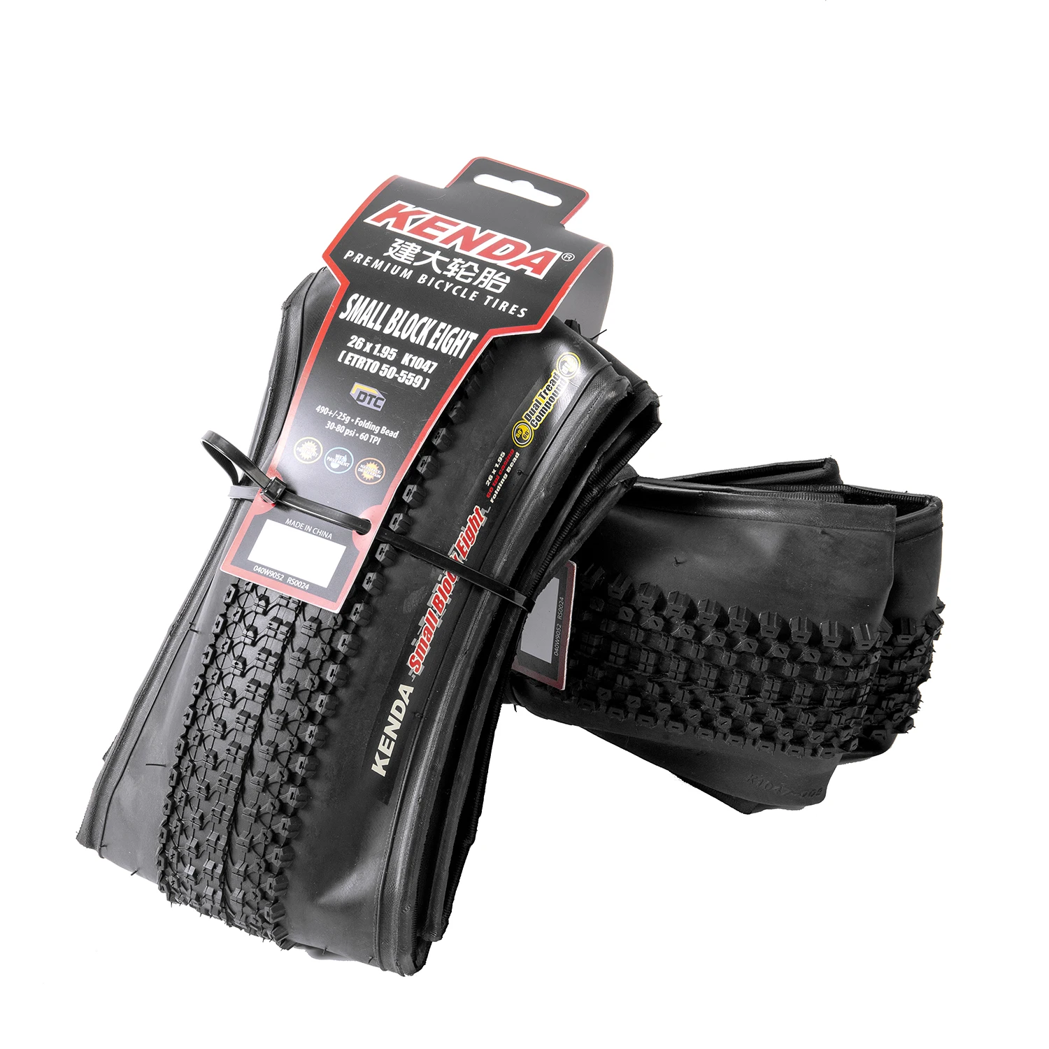 KENDA Original SMALL BLOCK EIGHT faltbarer Reifen für Fahrrad | 26 27.5 29 1.95 2.1 | MTB Tiye | Mountainbike | Leichtes Gewicht | Kevlar-Reifen – Detail 4
