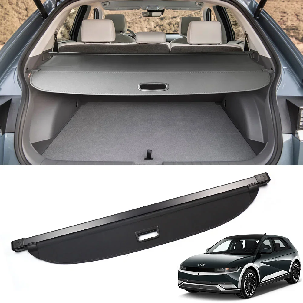 OEM ODM Cargo Cover for Hyundai Ioniq 5 2021+ Lid Boot Lid / Rear Window Inner Trunk Curtain Cover Shutter Car Parts