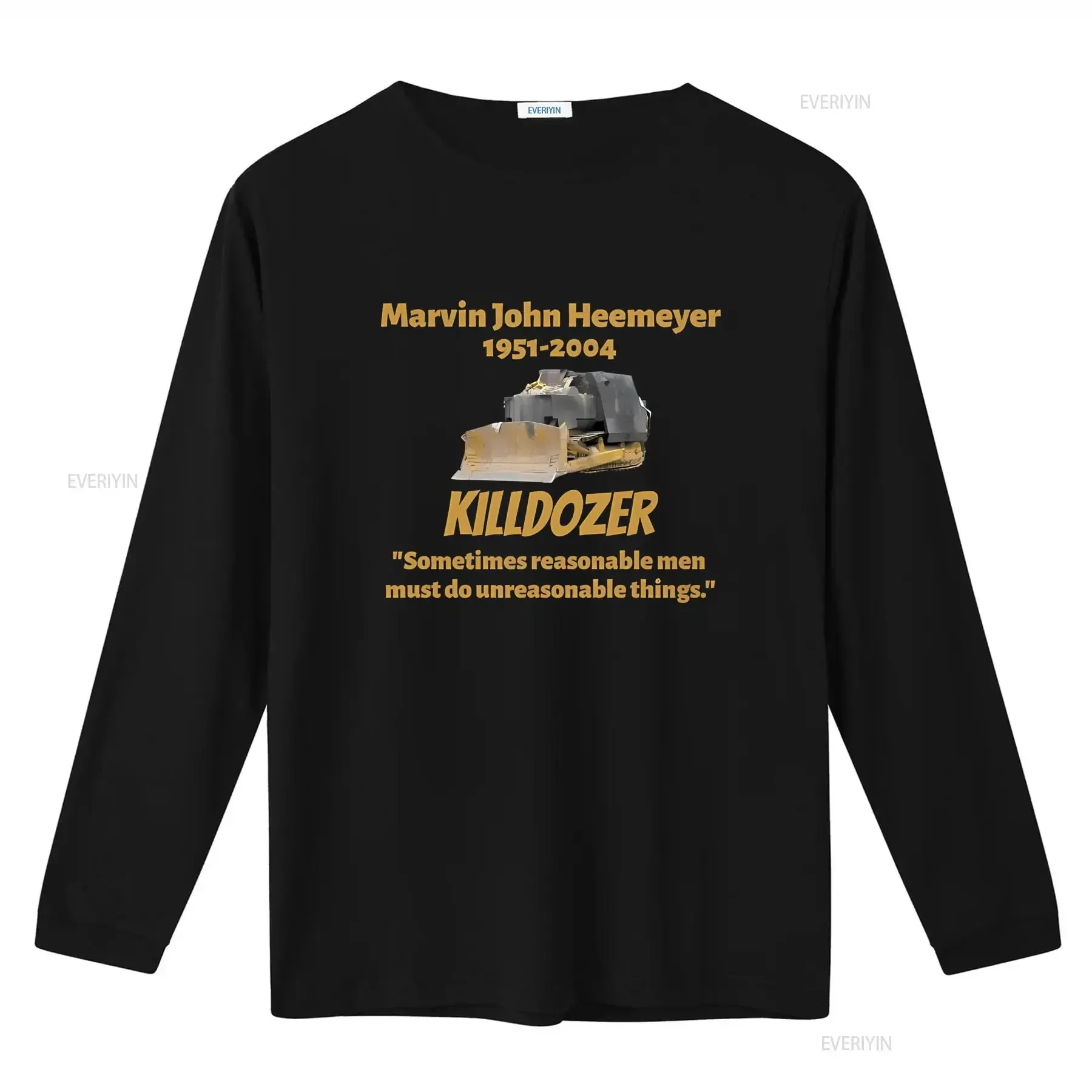 Killdozer Libertarian T shirt Marvin Heemeyer Tribute Tri blend for Granby CO Fans vintage Washed Stylish Casual Versatile