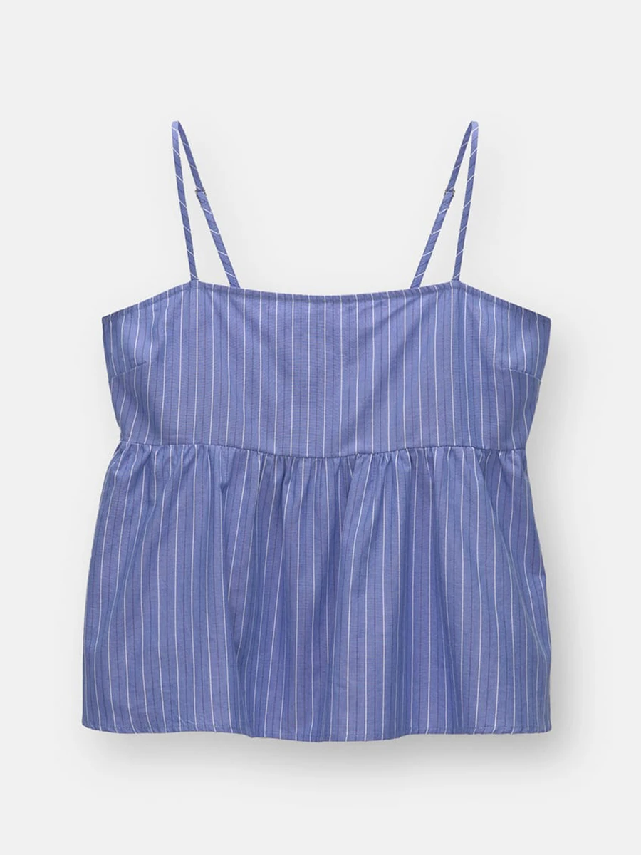 Ensemble de pyjama 2 pièces pour femme, camisole découpée à imprimé rayé, short à taille élastique pour vêtements de détente, vêtements de nuit doux