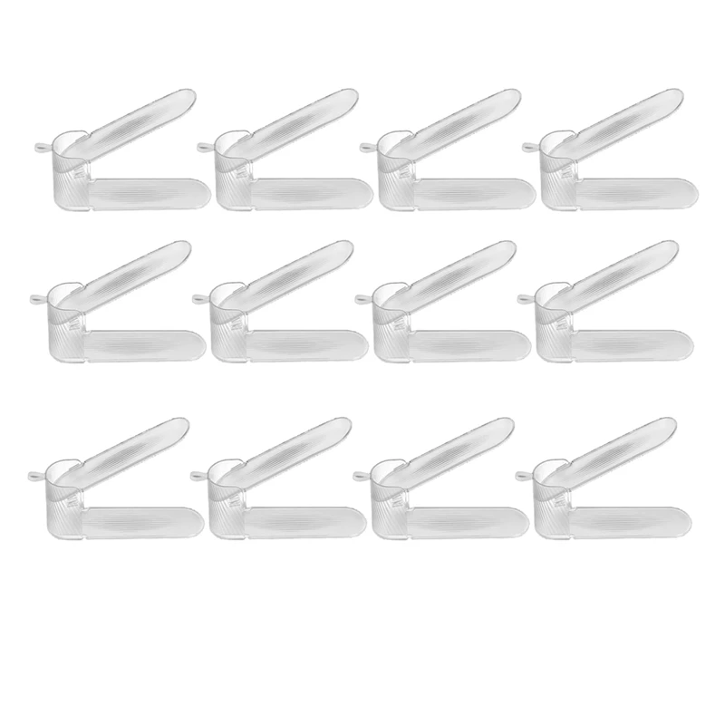 

12Pack Shoe Slots Organizer For Closet,Adjustable Shoe Rack Holder Shoe Space Savers Shoe Racks For Closet Dormitory