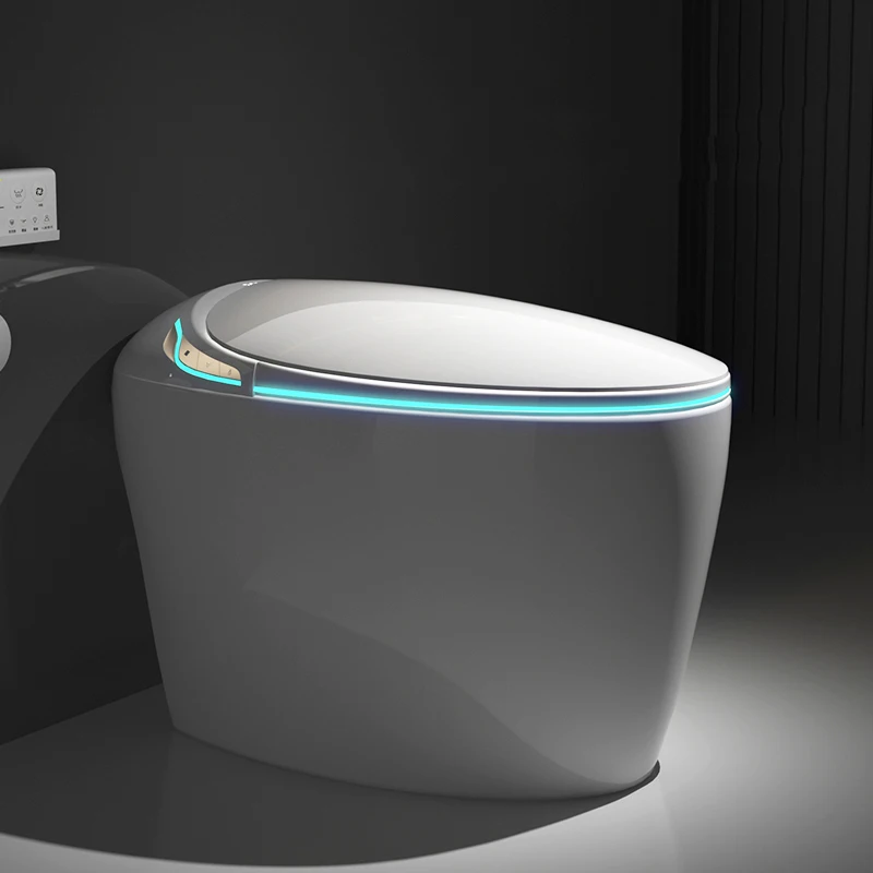 Modern automatic sanitary ware one piece intelligent bidet toilet automatic bathroom wc smart toilet