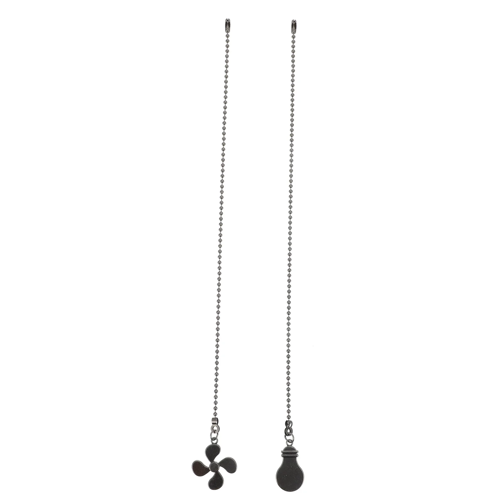 

2Pcs Ceiling Fan Pendant Zinc Alloy Chain Pull Extension Beads Light Ch Hanging Fans Accessories NonDeformable Durable